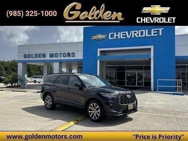 Black Metallic 2025 Ford Explorer SUV / Crossover Rear-Wheel Drive Automatic