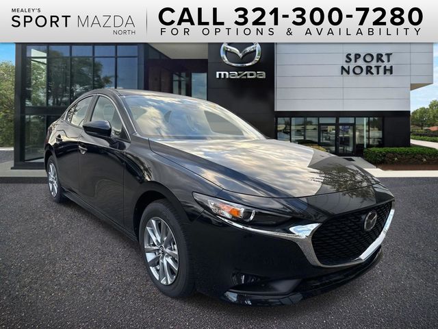 Jet Black Mica 2026 Mazda MAZDA3 Sedan Front-Wheel Drive 6-Speed Automatic