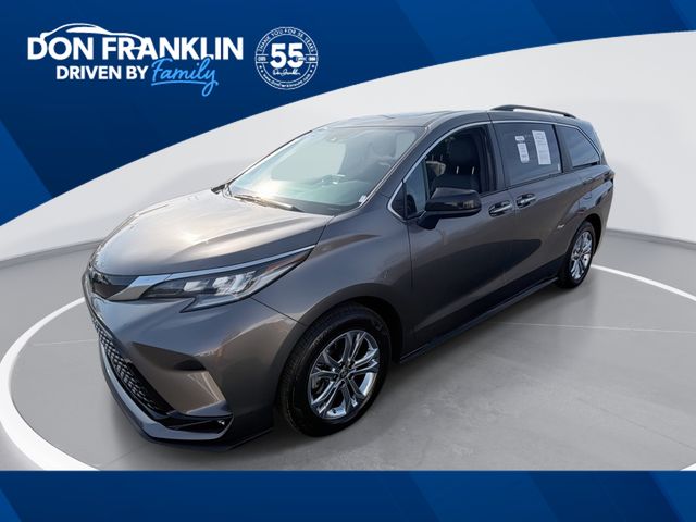 Predawn Gray Mica 2022 Toyota Sienna XSE 7-Passenger AWD Minivan All-Wheel Drive Continuously Variable Transmission
