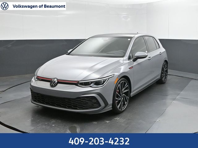 Gray 2023 Volkswagen Golf GTI Hatchback Front-Wheel Drive 7-Speed Dual Clutch