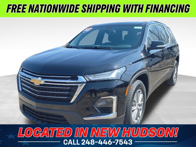 Mosaic Black Metallic 2023 Chevrolet Traverse LT Cloth AWD SUV / Crossover Four-Wheel Drive 9-Speed Automatic