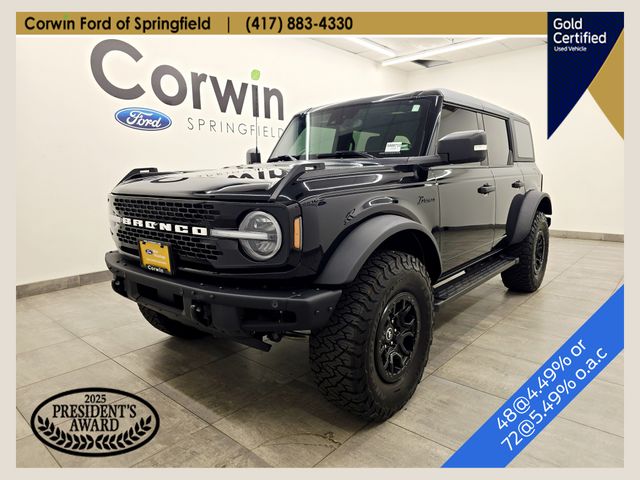 Shadow Black 2024 Ford Bronco SUV / Crossover Four-Wheel Drive Automatic