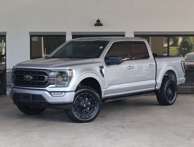 Silver Metallic 2021 Ford F-150 Pickup Truck Four-Wheel Drive Automatic