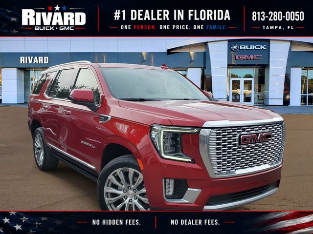 Volcanic Red 2024 GMC Yukon SUV / Crossover Four-Wheel Drive