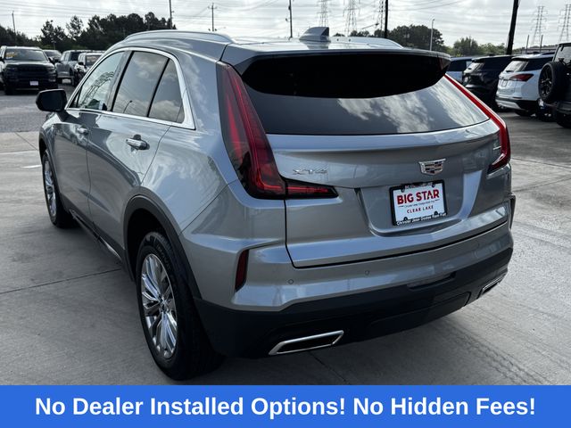2025 Cadillac XT4 Premium Luxury Silver at Classic Elite Chevrolet Sugar Land