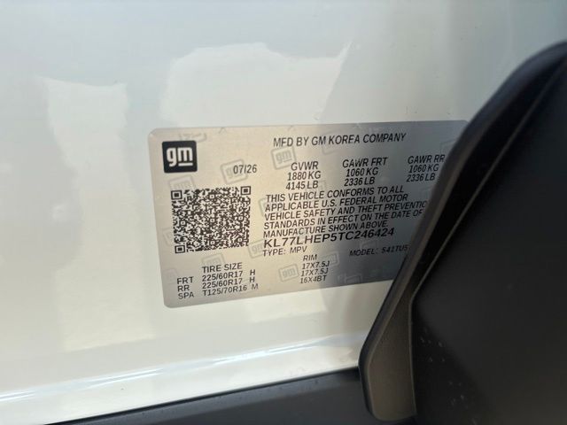 New 2026 Chevrolet Trax SUV
