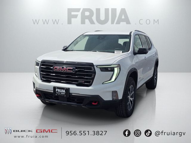 Summit White 2026 GMC Acadia SUV / Crossover Four-Wheel Drive 8-Speed Automatic