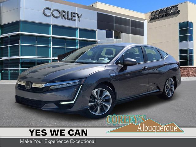 Gray 2018 Honda Clarity Hybrid Plug-In Touring FWD Sedan Front-Wheel Drive Continuously Variable Transmission