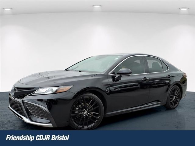 Midnight Black Metallic 2022 Toyota Camry XSE FWD Sedan Front-Wheel Drive 8-Speed Automatic