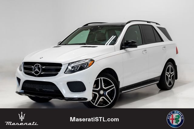designo Diamond White Metallic 2017 Mercedes-Benz GLE 400 4MATIC SUV / Crossover All-Wheel Drive 9-Speed Automatic