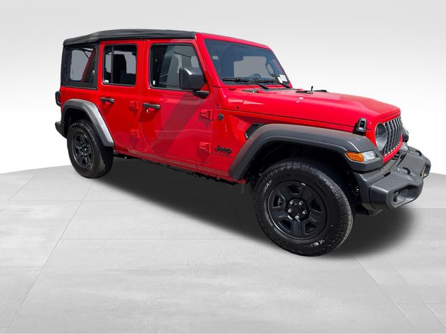 Firecracker Red Clearcoat 2026 Jeep Wrangler SUV / Crossover Four-Wheel Drive 6-Speed Manual