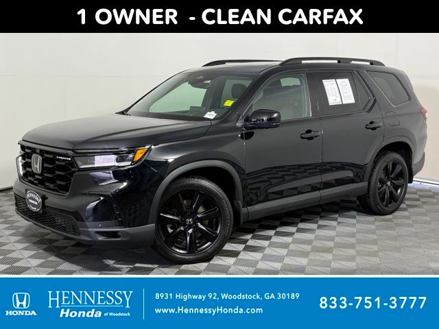 Crystal Black Pearl 2025 Honda Pilot SUV / Crossover All-Wheel Drive Automatic