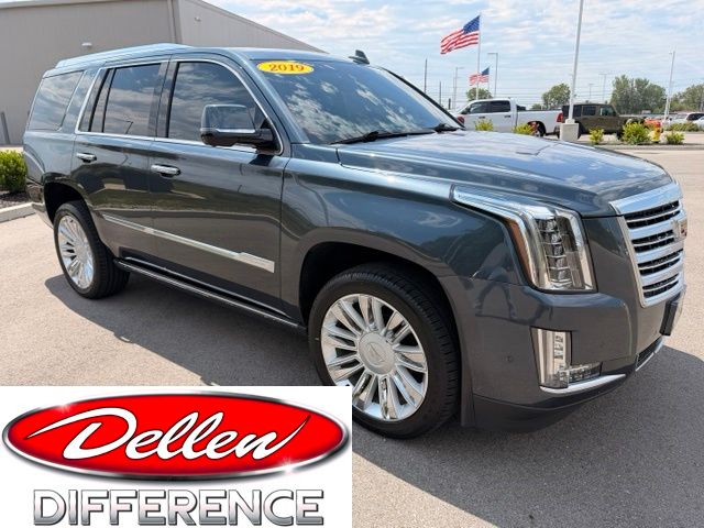 Shadow Metallic 2019 Cadillac Escalade SUV / Crossover Four-Wheel Drive