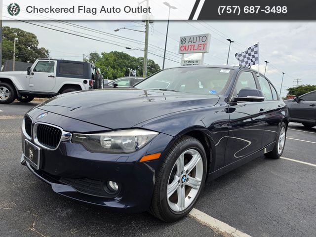 Imperial Blue Metallic 2014 BMW 3 Series Sedan All-Wheel Drive 8-Speed Automatic