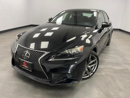 Black (Obsidian) 2014 Lexus IS Sedan All-Wheel Drive 6-Speed Automatic