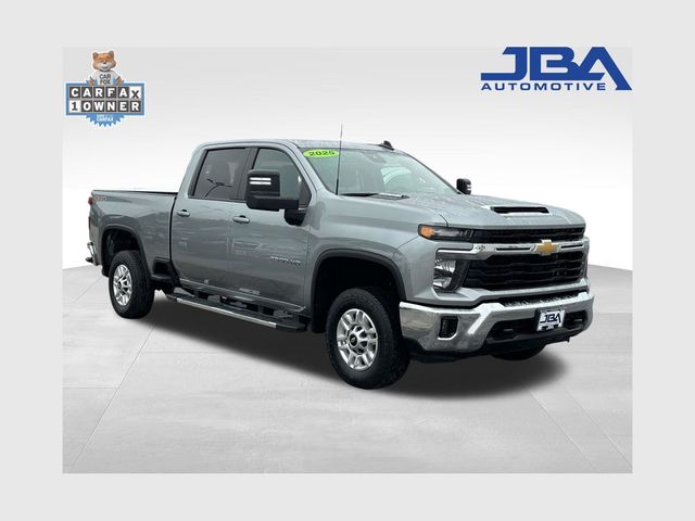 Sterling Gray Metallic 2025 Chevrolet Silverado 2500HD LT Crew Cab 4WD Pickup Truck Four-Wheel Drive Automatic