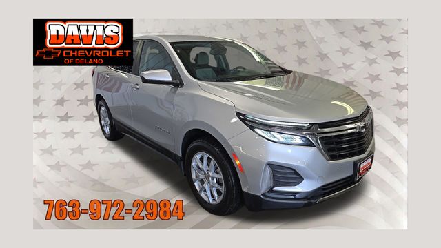 Silver Ice Metallic 2022 Chevrolet Equinox SUV / Crossover Four-Wheel Drive 6-Speed Automatic Overdrive