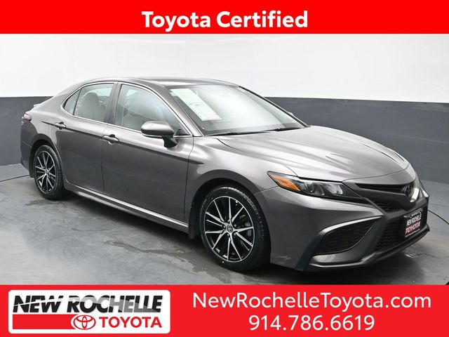 Predawn Gray Mica 2023 Toyota Camry Sedan All-Wheel Drive 8-Speed Automatic