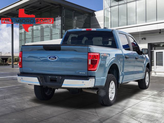 2023 Blue Ford F-150 XLT 4X4 Truck