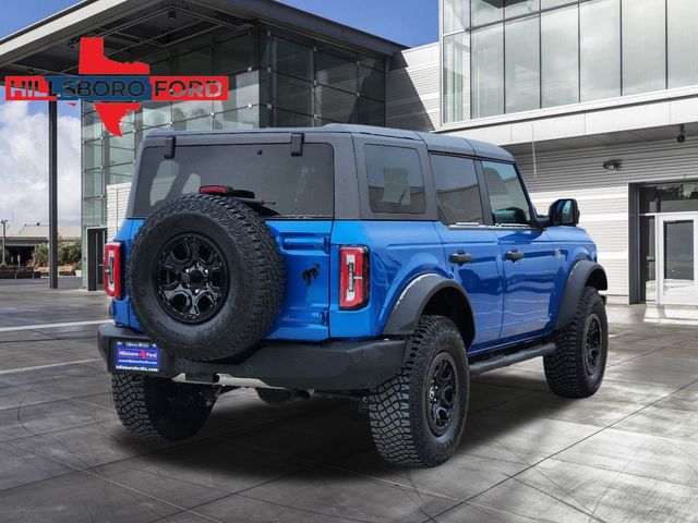 2024 Velocity Blue Metallic Ford Bronco Wildtrak 4X4 SUV