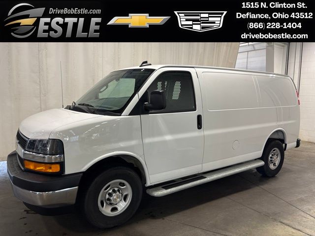 Summit White 2025 Chevrolet Express Cargo Van Rear-Wheel Drive 8-Speed Automatic Overdrive