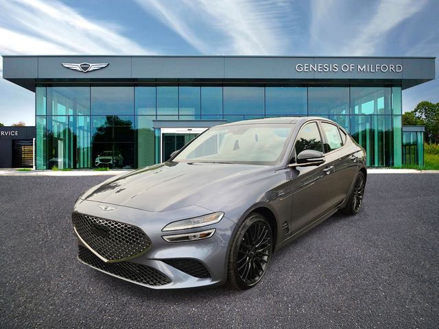 Ceres Blue 2026 Genesis G70 Sedan All-Wheel Drive 8-Speed Automatic