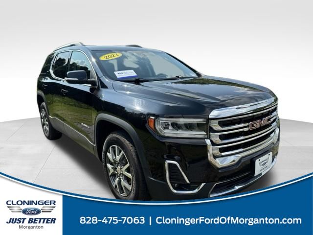 Black (Ebony Twilight Metallic) 2023 GMC Acadia SUV / Crossover Four-Wheel Drive 9-Speed Automatic