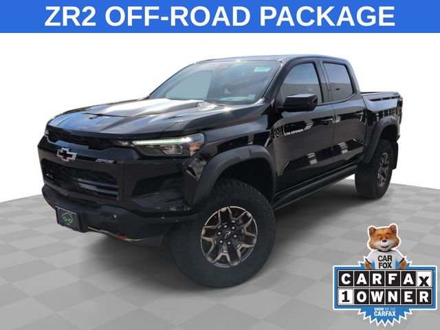 Black 2024 Chevrolet Colorado Pickup Truck Four-Wheel Drive 8-Speed Automatic