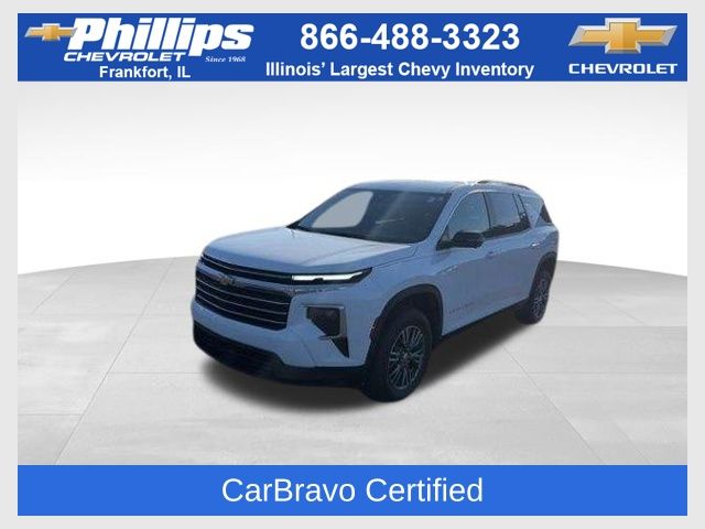 Summit White 2024 Chevrolet Traverse LT FWD SUV / Crossover Front-Wheel Drive 8-Speed Automatic