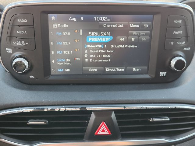 2019 Hyundai Santa Fe SEL Plus Red at DeMontrond Gulf Freeway