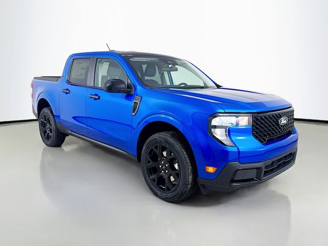 Velocity Blue 2025 Ford Maverick XLT SuperCrew AWD Pickup Truck All-Wheel Drive 8-Speed Automatic