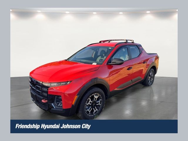 Canyon Red 2025 Hyundai Santa Cruz Pickup Truck All-Wheel Drive Automatic