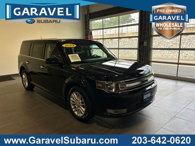 Black 2019 Ford Flex SUV / Crossover All-Wheel Drive 6-Speed Automatic