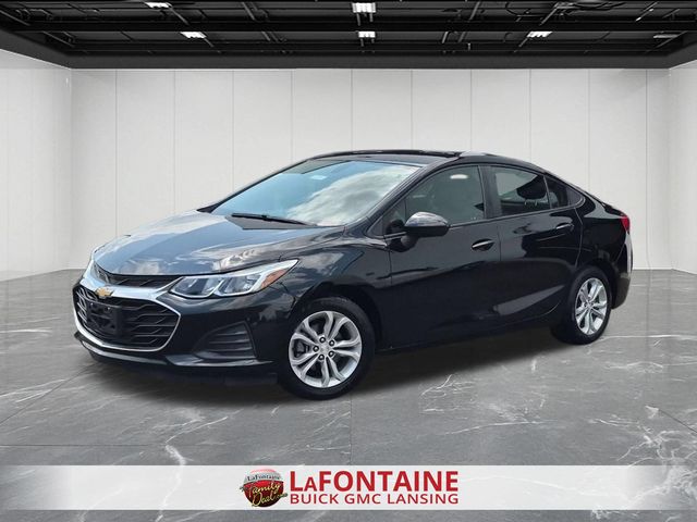 Black Metallic 2019 Chevrolet Cruze Sedan Front-Wheel Drive 6-Speed Automatic