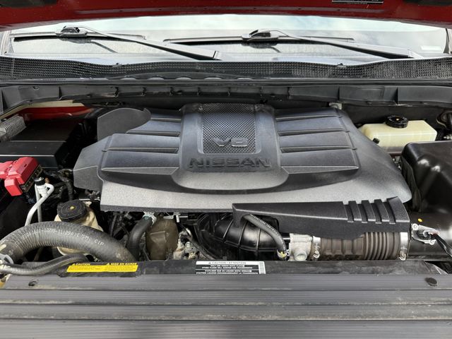 2021 Nissan Titan Platinum Reserve Red at Cook Ford