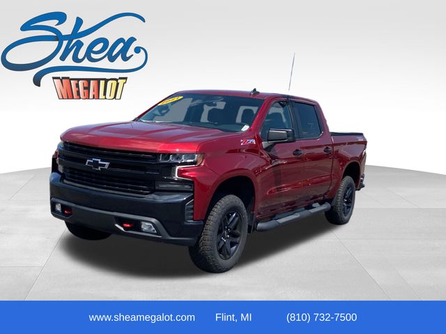 Cherry Red Tintcoat 2021 Chevrolet Silverado 1500 Pickup Truck Four-Wheel Drive 10-Speed Automatic