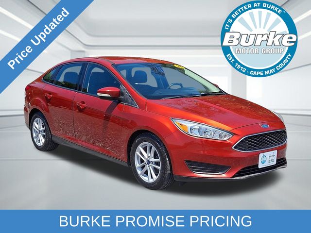 Chili Pepper Red 2018 Ford Focus Sedan Front-Wheel Drive 6-Speed Automatic