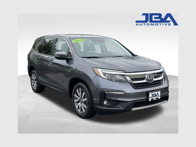 Gray (Modern Steel Metallic) 2020 Honda Pilot EX-L AWD SUV / Crossover All-Wheel Drive 6-Speed Automatic