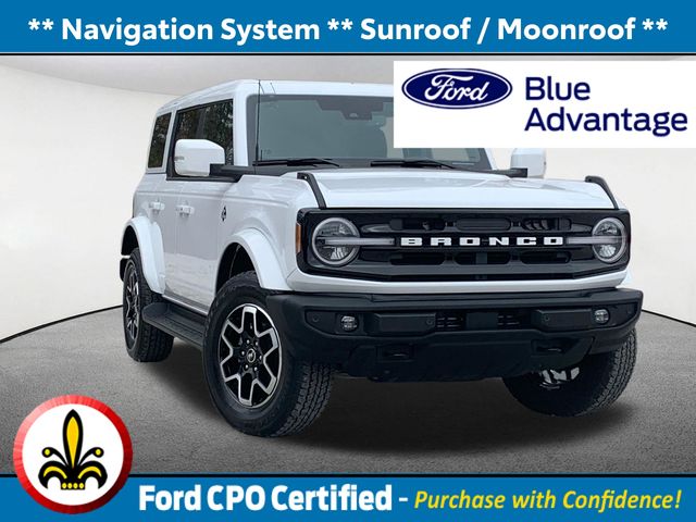 Oxford White 2025 Ford Bronco SUV / Crossover Four-Wheel Drive Automatic