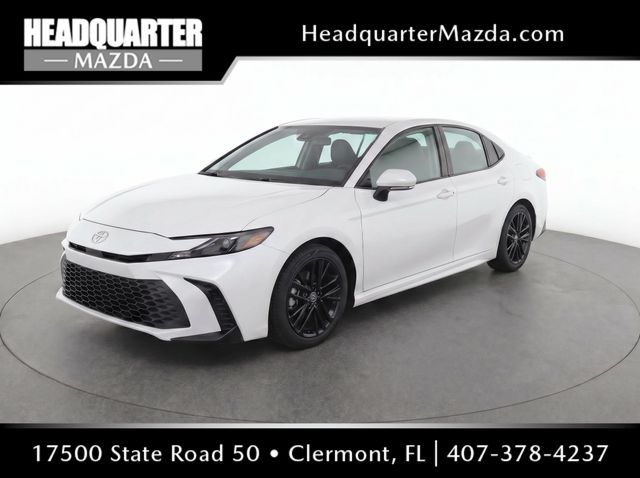 Ice Cap 2025 Toyota Camry SE FWD Sedan Front-Wheel Drive Continuously Variable Transmission