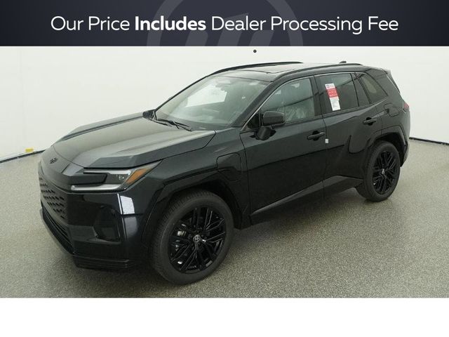 Midnight Black Metallic 2026 Toyota RAV4 Plug-in Hybrid SUV / Crossover Continuously Variable Transmission