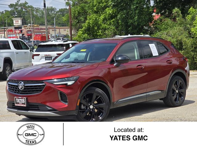 Cinnabar Metallic 2021 Buick Envision Essence FWD SUV / Crossover Front-Wheel Drive 9-Speed Automatic