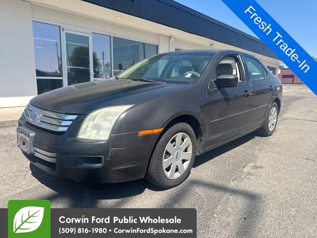 Black Clearcoat 2006 Ford Fusion Sedan Front-Wheel Drive 5-Speed Automatic
