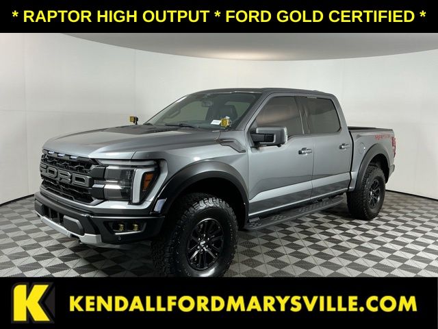 Gray Metallic 2025 Ford F-150 Pickup Truck Four-Wheel Drive Automatic