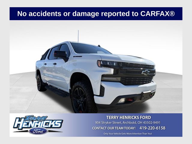 Summit White 2021 Chevrolet Silverado 1500 Pickup Truck Four-Wheel Drive 8-Speed Automatic