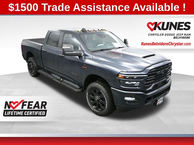 Forged Blue Metallic 2026 RAM 3500 Pickup Truck Four-Wheel Drive 8-Speed Automatic
