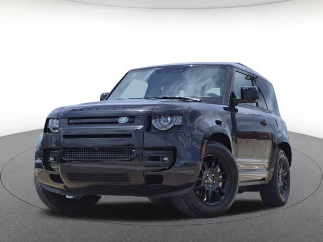 Santorini Black Metallic 2025 Land Rover Defender 90 P400 X-Dynamic SE AWD SUV / Crossover All-Wheel Drive 8-Speed Automatic