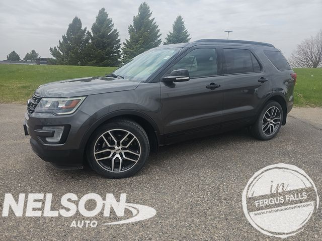 Gray (Magnetic) 2017 Ford Explorer Sport AWD SUV / Crossover All-Wheel Drive 6-Speed Automatic