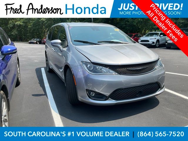 Billet Silver Metallic Clearcoat 2019 Chrysler Pacifica Minivan Front-Wheel Drive 9-Speed Automatic