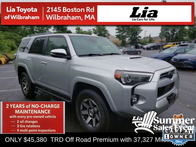 Classic Silver Metallic 2023 Toyota 4Runner SUV / Crossover Four-Wheel Drive 5-Speed Automatic
